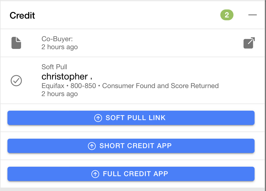 Soft Credit Pulls